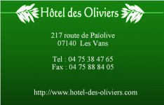 HOTEL DES OLIVIERS