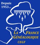 LA FRANCE GENEALOGIQUE CEGF CENTRE D'ENTRAIDE GENEALOGIQUE DE FRANCE
