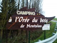 CAMPING A L'OREE DU BOIS DE MONTALAN