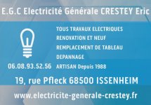 ELECTRICITE GENERALE CRESTEY ERIC