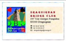 DRAGUIGNAN  BRIDGE  CLUB