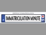 IMMATRICUALTION MINUTE - SERVICE CARTE GRISE