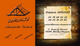 DERONZE CHARPENTE TOITURE