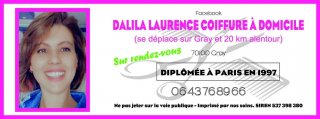 COIFFEUSE À DOMICILE