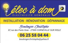 ELEC A DOM  ELECTRICIEN PONT AUDEMER