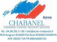 GENIE CLIMATIQUE CHABANEL SCTE CHABANEL