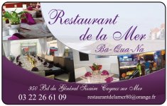 RESTAURANT DE LA MER     BA-QUA-NA