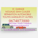 EI GARAGE NOUAUD JEAN CLAUDE REPARATION AUTOMO