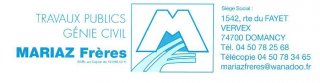 MARIAZ FRERES TRAVAUX PUBLICS