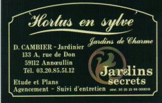 HORTUS EN SYLVE - DANIEL CAMBIER