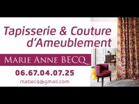 BECQ MARIE ANNE TAPISSIERE D’AMEUBLEMENT