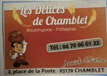 LES DELICES DE CHAMBLET
