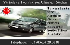 VEHICULE DE TOURISME AVEC CHAUFFEUR STEPHAN