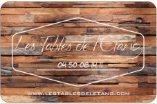 LES TABLES DE L'ETANG