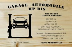 GARAGE AUTOMOBILE HP DIS  / CARGO LOCATION VEHICULE