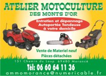 ATELIER MOTOCULTURE DES MONTS D'OR