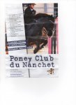 PONEY CLUB DU NANCHET-ECURIE CHARRET