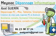 MEYSSAC DÉPANNAGE INFORMATIQUE