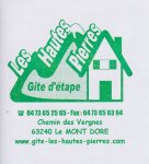LES HAUTES PIERRES