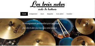 ECOLE DE BATTERIE LES TROIS NOTES