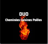 DUO CHEMINEES CUISINES POELES