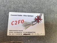 C2FO COURANT FAIBLE ET FIBRE OPTIQUE