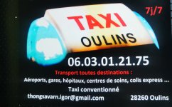 TAXI D'OULINS
