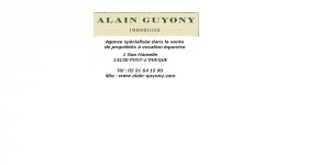 ALAIN GUYONY IMMOBILIER