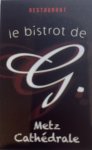LE BISTROT DE G