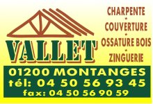 ENTREPRISE VALLET CHARPENTE COUVERTURE
