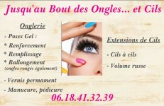JUSQU AU BOUT DES ONGLES ET CILS