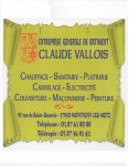 VALLOIS CLAUDE