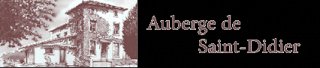 AUBERGE DE SAINT DIDIER