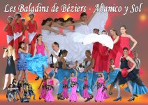 LES BALADINS DE BEZIERS-ABANICO Y SOL  GROUPE ARTISTIQUE