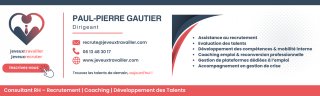 JE VEUX TRAVAILLER JE VEUX RECRUTER