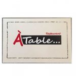 A TABLE RESTAURANT