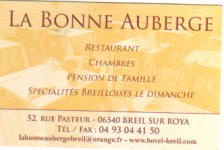 LA BONNE AUBERGE