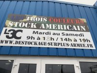 STOCK AMÉRICAIN LES TROIS COULEURS