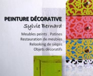 SYLVIE BERNARD - PEINTURE DÉCORATIVE - RELOOKING DE MEUBLES