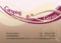 CAMPING DE LA GERES