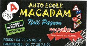 AUTO ECOLE MACADAM