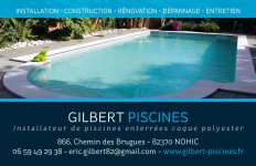 GILBERT PISCINES SAS