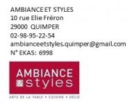 AMBIANCE ET STYLES