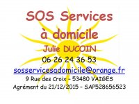 SOS SERVICES À DOMICILE