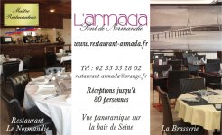 RESTAURANT L'ARMADA PONT DE NORMANDIE