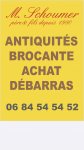 ANTIQUITE BROCANTE SCHOUMER