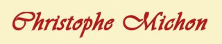 MICHON CHRISTOPHE