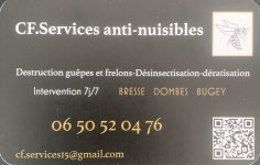 CF SERVICES ANTI NUISIBLES