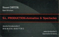 S.L.PRODUCTIONS SPECTACLES & LOISIRS