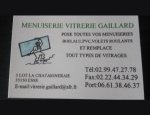 Photo MENUISERIE VITRERIE GAILLARD